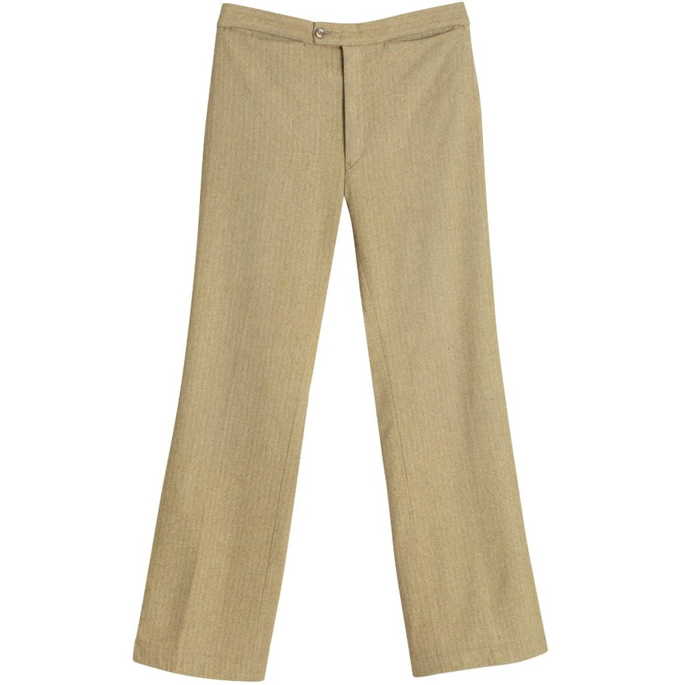 Sundazed (Germany) Herringbone Twill, High-Rise, Archival Hardware, Equestrian